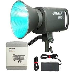Amaran 300C RGBWW 300W RGBCg LED rfICg Fx2500K-7500K CRIATLCI95+ 26,580 lux (5600K) Bowens }Eg Av\ LEDrfICg