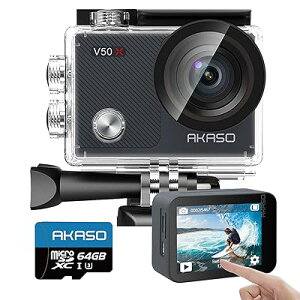ANVJ V50XC4K30fps 20MP 64GB microSD[J[ht V6Ԃ␳ 4XY[ WiFiΉ ^ANVJ 30Mh ^b`XN[ EFAuJ HDMIo Type-CO}