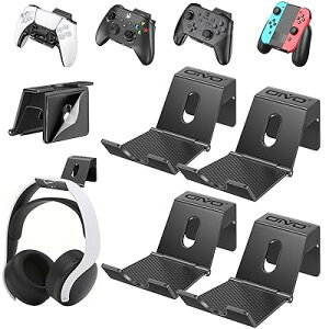 �R���g���[���[�E�H�[���}�E���g�z���_�[ PS3/PS4/PS5/Xbox 360/Xbox One/S/X/Elitee/Series S/Series X�R���g���[���[�p �v���R���g���[���[ �܂肽���ݎ��ǃ}�E���g �r�f�I�Q�[���R���g���[���[&�w�b