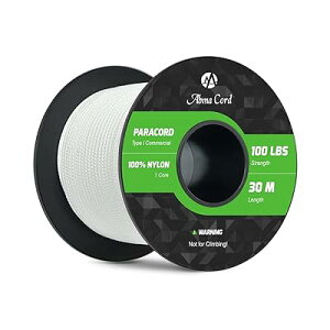 �p���R�[�h 4mm 7�c 50m �ω׏d250kg�i550lbs�j ���� �e���g���[�v �K�C���[�v �A�N�Z�T���[ �L�����v �T�o�C�o�� �A�E�g�h�A�p