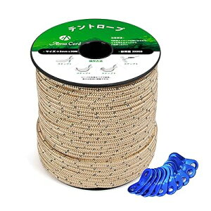 KC[v eg[v 5mm ˃pR[h ݋t 20m/30m/50m ω׏d250kg Lv eg ^[v AEghAp