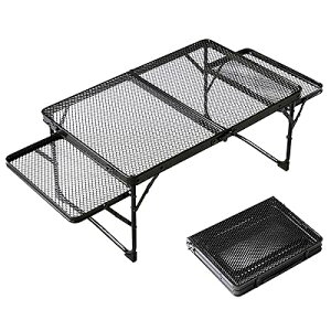 Lv e[u AEghAe[u TChe[ut bV y ܂肽݃e[u RpNg [e[u ~je[u ϔM ω׏d40kg BBQ oR o[xL[ Lvpi 