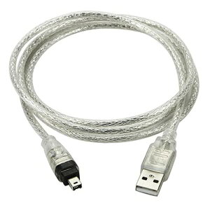 USB�I�Xto Firewire IEEE 1394 4�s���I�XiLink�A�_�v�^�R�[�h�P�[�u��for Sony dcr-trv75e DV