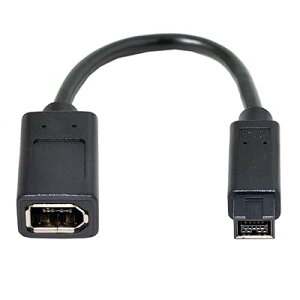 JSER IEEE 1394 6�s�� ���X - 1394b 9�s�� �I�X Firewire 400-800 �P�[�u�� 20cm�B