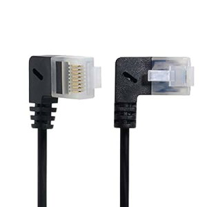 Ultra SlimCat6�C�[�T�l�b�g�P�[�u��RJ45������E�ւ̊p�x�t��25cmUTP�l�b�g���[�N�P�[�u���p�b�`�R�[�h���b�v�g�b�v���[�^�[TVBOX�p��90�xCat6aLan