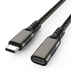 USB Type C P[u 2m USB 3.1 Gen 2 (10Gbps) Thunderbolt3ΉP[u R[h iC҂ o] 3A PD}[d X}[gtH/bvgbv/^ubgȂǗlXUSB Cfo