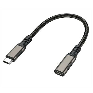 USB Type C P[u 0.5m USB 3.1 Gen 2 (10Gbps) Thunderbolt3ΉP[u ^CvC R[h iC҂ usb-c ϊ o] 3A PD}[d X}[gtH/bvgbv/^