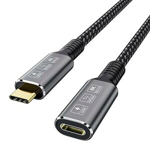 USB4 8K P[u 0.8M Thunderbolt 4 ݊USB4 Type-cIX-XP[u Ultra HD 8K @60Hz 100W [d40Gbpsf[^]OSSDeGPUƌ݊܂ (0.8m)