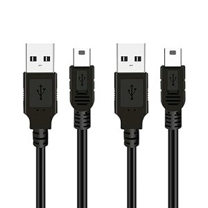 PS3[dP[u y2{ 1.8MzUSB A miniB IXIX USB miniB P[u Rg[[ P[u USB2.0 fWJAPS3 Rg[[ AhCuR[_[AHDDAGPS ȂǂɑΉ (2{)