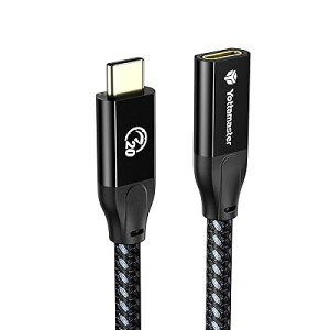 USB Type-C P[u(1m) 100W PD}[dΉ 20Gbpsf[^] 4K@60Hzfo USB3.2 Gen2x2 XIXϊ ^CvcP[uΉ ϋv ubN[P-U100-CYC20-1]