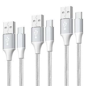 USB P[u ^ubgp ^Cvc y3{Zbg 1m/1m/2mz3.1A}[d QC3.0Ήf[^]ϋv Sony/Samsung S10/S20/Galaxy/SwitchXperia XZ/XZ2, ̑type-c@