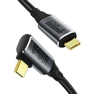 USB 4 P[u (1m, L^) Thunderbolt 4 Ή Thunderbolt 3  USB - C     USB-IFF؎擾 y100W[d/40Gbps]/8k@60Hz&4K@120Hzz xiC
