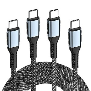 USB Type C P[u (2{Zbg, 1m) yUSB PDΉ/ 100W/5A }[dzf[^] ^Cvc }[d P[u ϋviC X}[gtHA^ubgAm[gp\R̃^Cvc@ɑΉ