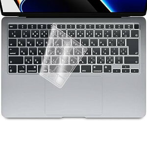 y{?JISz M1`bvf ɔTPUfނ̎gpz MacBook Air 13 2020 A2337(M1`bv )/A2179p L[{[hJo[ ɔTPUfނ̎gp ɏ㓧x hho Ղւ̃tBbgtB[ho