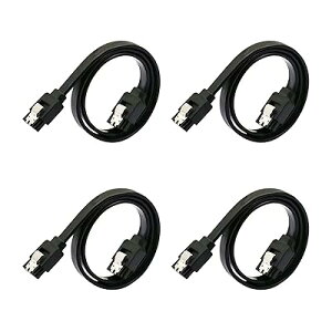 SATA P[u 0.5m iXg[g^j Sata3 P[u 4{Zbg 6 GbpsΉ b`t SSDHDD Sata3 VA ATA3 P[u SSD P[u bh (0.5m, ubN)