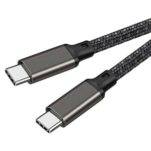 USB-C & USB-C P[u 1m y100W PDΉ/USB 3.2 Gen 2x2-20Gbpsf[^]zPD3.0/QC3.0[d 4K/60Hz fo͒ϋviC҂ ^CvC USB Type C P[uX}[g