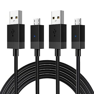 PS4 �R���g���[���[ �p microUSB�[�d�R�[�h/�f�[�^�P�[�u�� (2.75M/2�{) PS4�[�d�P�[�u�� Xbox One �v���X�e4 slim/PS4 Pro���Ή�