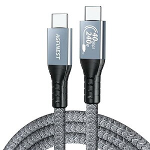 USB4 P[u 240W 48V/5A}[d 40Gbpsf[^] 8K@60Hzfo PD3.1Ή USB-IFFthunderbolt 4 P[uΉ MacBook M1 M2AMac miniASSDȂType c@