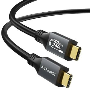 USB4 P[u 240W 48V/5A}[d 40Gbpsf[^] 8K@60Hzfo PD3.1Ή USB-IFFthunderbolt 4 P[uΉ MacBook Pro iPad Pro XperiaȂType c@