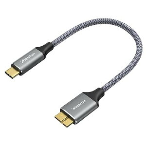 USB C to Micro B P[u Z/0.3m USB 3.1 10Gbps f[^] Type C to Micro B ϊP[u USB C OthddP[u }CNBϊP[u OtHDD/SSD n[hhCu