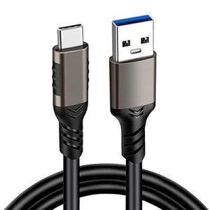 USB Type C �P�[�u�� 1M USB-A to USB-C �P�[�u���y10Gbps�f�[�^�]�� 60W�}���[�d�z USB3.2 Gen2*1�W�� PD�Ή� �^�C�vc�@��Ή�