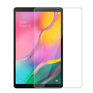 For Samsung Galaxy TAB A 10.1 2019 T510/T515 �K���X�t�B���� �T���X�� Galaxy TAB A 10.1 �t���ی십���K���X�t�B���� ���{���f�ވ��Ɏq���E���d�x9H �E�����ߗ��E�ϏՌ��E�h�o�E��U�h�~�E�w