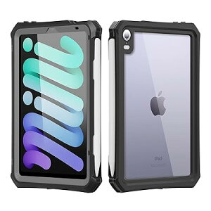 iPad mini6 / miniiA17 ProjhP[X 8.3C` Ή DINGXIN IP68hKi wFؑΉ h ho ϏՌ 360°Sی iPad mini 6 7 hJo[ [dΉ X^h@\ X