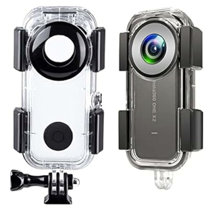 楽天市場】Kiowon Insta360 ONE X2用 防水ケース 40m 潜水ケース 360度 