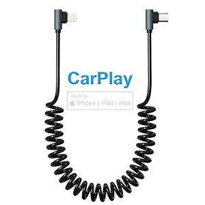 CgjOP[u l [MFiF؎擾 PD20WΉ 0.4M-1.2M] USB-C LightningP[uLk L^ 90xȂJ[R[h ACarplay P[uAPD}[d ^CvC iPhone[dP[uACgjO