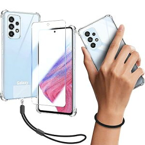 Ή Galaxy A53 5G SC-53C SCG15 P[X NA P[X GalaxyA53 5G Jo[ TPU یP[X Jo[w + Galaxy A535G KXtB GalaxyA535G tB {Ɏq tB