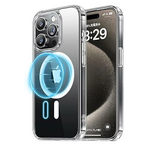 �P�[�X MagSafe�Ή� iPhone15Pro �p �N���A �ی� ���ϖh�~ �}�O�l�b�g���� �}�O�Z�[�t�Ή� �ϏՌ� �ČRMIL�K�i SGS�F�� PC�w�� �����h�~ ���^ �o���p�[ ���C�����X�[�d�Ή� �X�g���b�v�z�[���t�� 