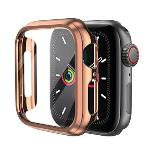 �R���p�`�u�� Apple Watch �P�[�X Series SE2/SE/9/8/7/6/5/4 44mm PC+TPE�ގ� �ی�P�[�X ���ϋv �ϏՌ� �R���p�`�u���A�b�v���E�H�b�` �P�[�X���y�� �ی�J�o�[ ���[�Y�S�[���h