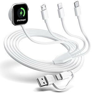 AbvO[h Apple Watch [dP[u 4C2 iPhone Watchp[dP[u }`USB A/C[dP[u C[dP[u iWatch Series 8/7/6/SE/5/4p