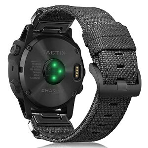 K[~LoXoh 22MM Garmin Fenix 7 Solar / F?nix 7 Pro / Fenix 7 Sapphire Solar / EPIX 2 / Fenix 5 / Fenix 5 Plus / Forerunne