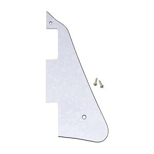 Pro レスポールピックガード ギブソンUSA LP モダンエレキギター用、4P ホワイトパール