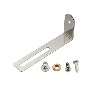 Proスチール ピックガードブラケット エピフォンレスポールエレキギター用、ニッケル