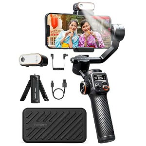 M6 Kit Wo AIǐ 360RGBCCg 7.0 3Ԃh~X}zWo 360°] 莝Wo X}z 18ԋ쓮 X}zɋd\ őω׏d400g Android&iPhoneΉ Vlog X