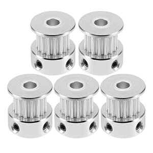 GT2-16�� �^�C�~���O�x���g�v�[���[ �A���~�M�A�z�C�[�� 6mm�{�A 6mm�� 3D�v�����^�[�p (5��)