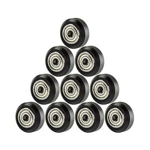 3D�v�����^�[POM�z�C�[���v���X�`�b�N�v�[���[ 625zz ���j�A�x�A�����O�CCR10/Ender 3 Series,Chiron,Tevo Tarantula�ɑΉ��i10����j