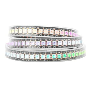 WS2812B LEDe[vCg 5050 SMD RGBIC ʂɃAhXw\ ؒf\ vO\ DC5V h[tJ[ F lIsNZ 1m 144LEDs/m PCB IP67 VR`[uh LEDXg