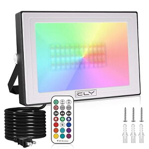 RGBCg 60W RGB LED͋CCg O 뉀 RGBŔ iϏƖ Ɩ 100W薾邢 IP66hho Rt 360x\ 12F؂ւ Px Of[V ^C~