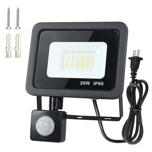 LED y2023N 2PvO ^ PSEF z 20W F 6000K 2000LM Ɠ ZT[Cg l hIP65 O RZg  ԏꓔ hƓ XEGAƖ iAC110V 50/60Hzj