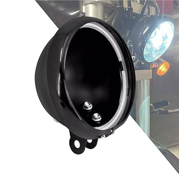 楽天市場】Largoods 5.75インチ LED ヘッドライト ハウジング バケット 