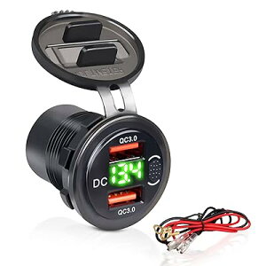 USBJ[`W[ g QC3.0}[d d\Pbg ߍݗp }[d USB 2|[gt ԍڏ[d 12V / 24VfAUSBԍړdRZgAhALEDdv\A {^tXCb` VK[
