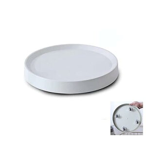 植木鉢 受け皿 植木鉢台 観葉植物 キャスター 植木鉢 ラック ガーデニング 花台 移動 園芸ラック (直径19.5CM)