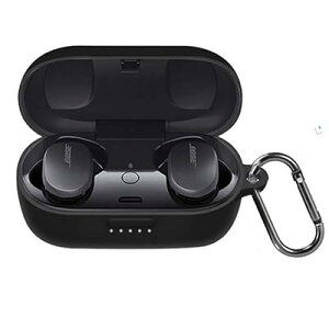 Bose QuietComfort Earbuds �P�[�X [HVUYAL] Bose QuietComfort Earbuds �K�p �����h�~�p�̃t�b�N�𓋍ڂ��� �y�� �L�Y�h�~ �h�k �h�o �ϏՌ� �����ɂ��� �_�炩�ȃV���J�Q���̃X�|�[�c�N�[��