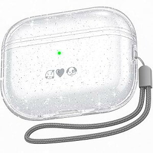 Airpods Pro ��2���� �P�[�X ����TPU�ی�J�o�[ ������ LED�� �S�ʕی� �����h�~ �L�Y�h�~ �ϏՌ� �h�o Airpods Pro 2�i2022�j�p (Airpods Pro ��2����, �u�����u����)