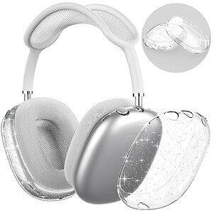AirPods Max Jo[ NA P[X \tg TPU یC[Jbv Jo[ ANZT[ ywh~ h~ hoz (NALL)