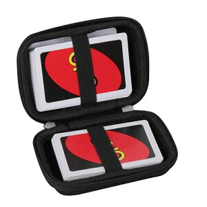 プロの収納袋?用于ウノ UNOカードゲーム B7696(カードを含まない) (ブラック)