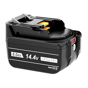 VANKO �݊� �}�L�^ 14.4v �o�b�e���[ BL1460B 6000mAh �����Ԏg�p�\ �}�L�^ �o�b�e���[ 14.4v BL1415N BL1430B BL1460B�ɑΉ��\ CE PSE�F�؎擾�ς� LED�����v�c�ʕ\�� BMS�����